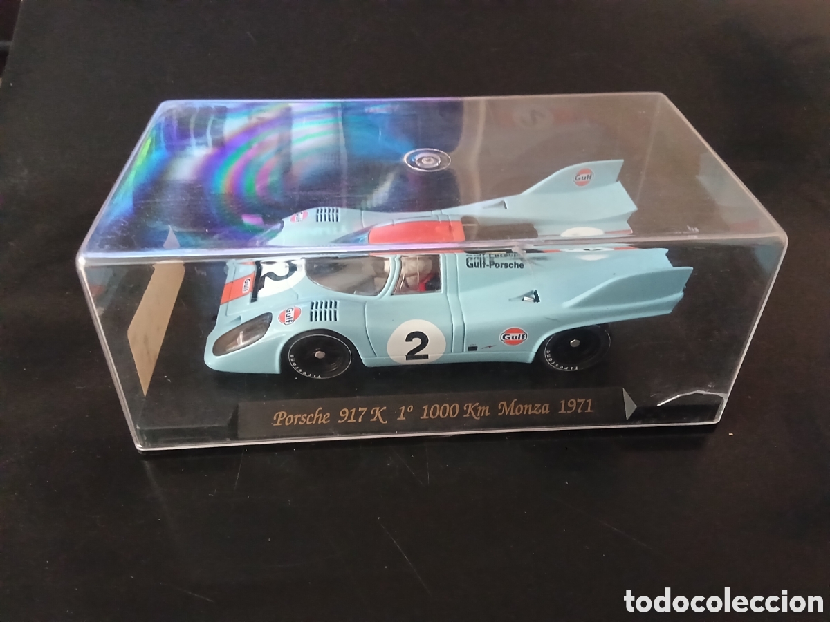 Slot Cars: Coche Slot Fly Porsche 917K 1000km Monza 1971