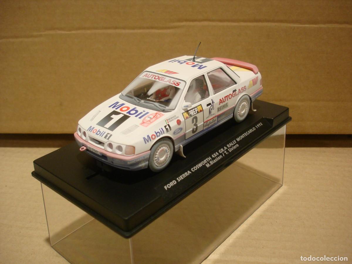 Slot Cars: FLY FORD SIERRA RALLY MONTECARLO 1992 REF A2108AR NUEVO CON SU CAJA ORIGINAL