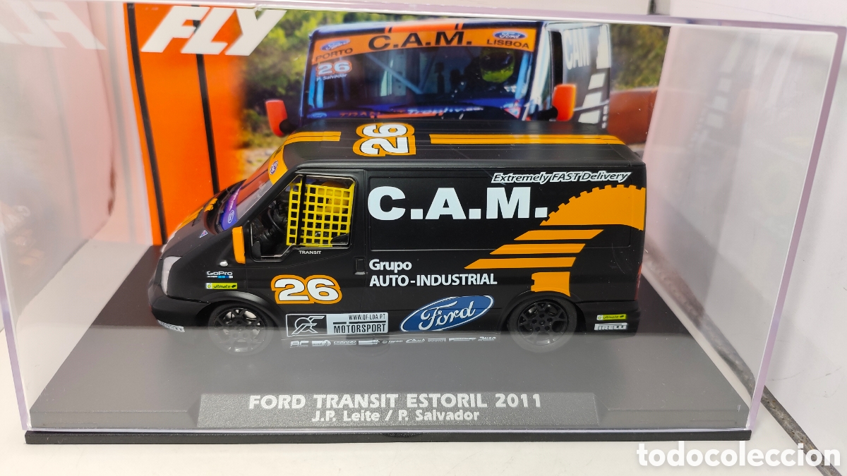 Slot Cars: FLY FORD TRANSIT ESTORIL 2011 CAM