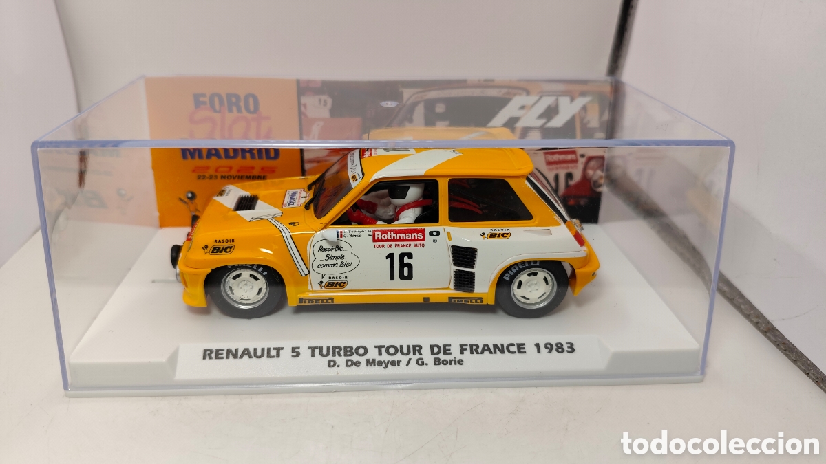 Slot Cars: FLY RENAULT 5 TURBO TOUR DE FRANCE 1983 FOROSLOT 2025