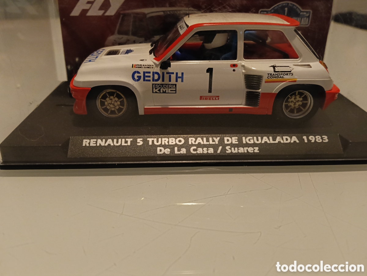 Slot Cars: Renault 5 Rally Igualada de Fly