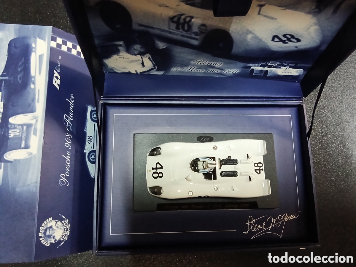 Slot Cars: Set de Fly dedicado a Steve McQueen del Porsche 908 Flander