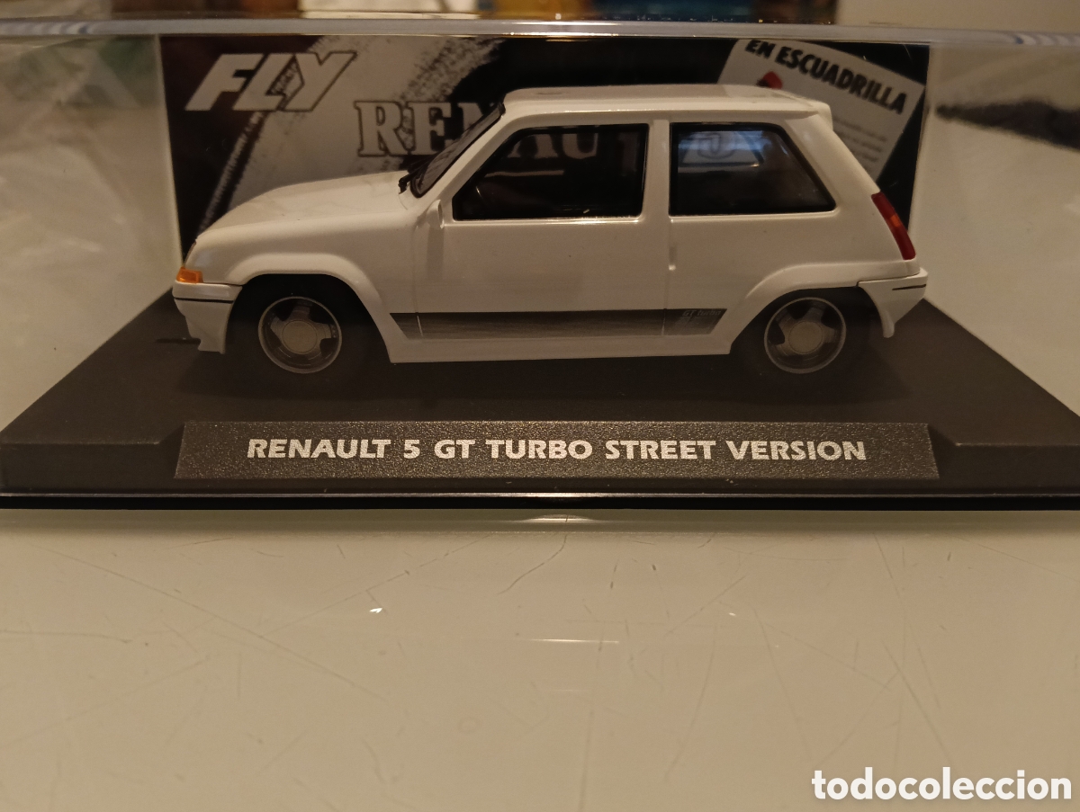 Slot Cars: Renault 5 street versi&oacute;n blanco de Fly