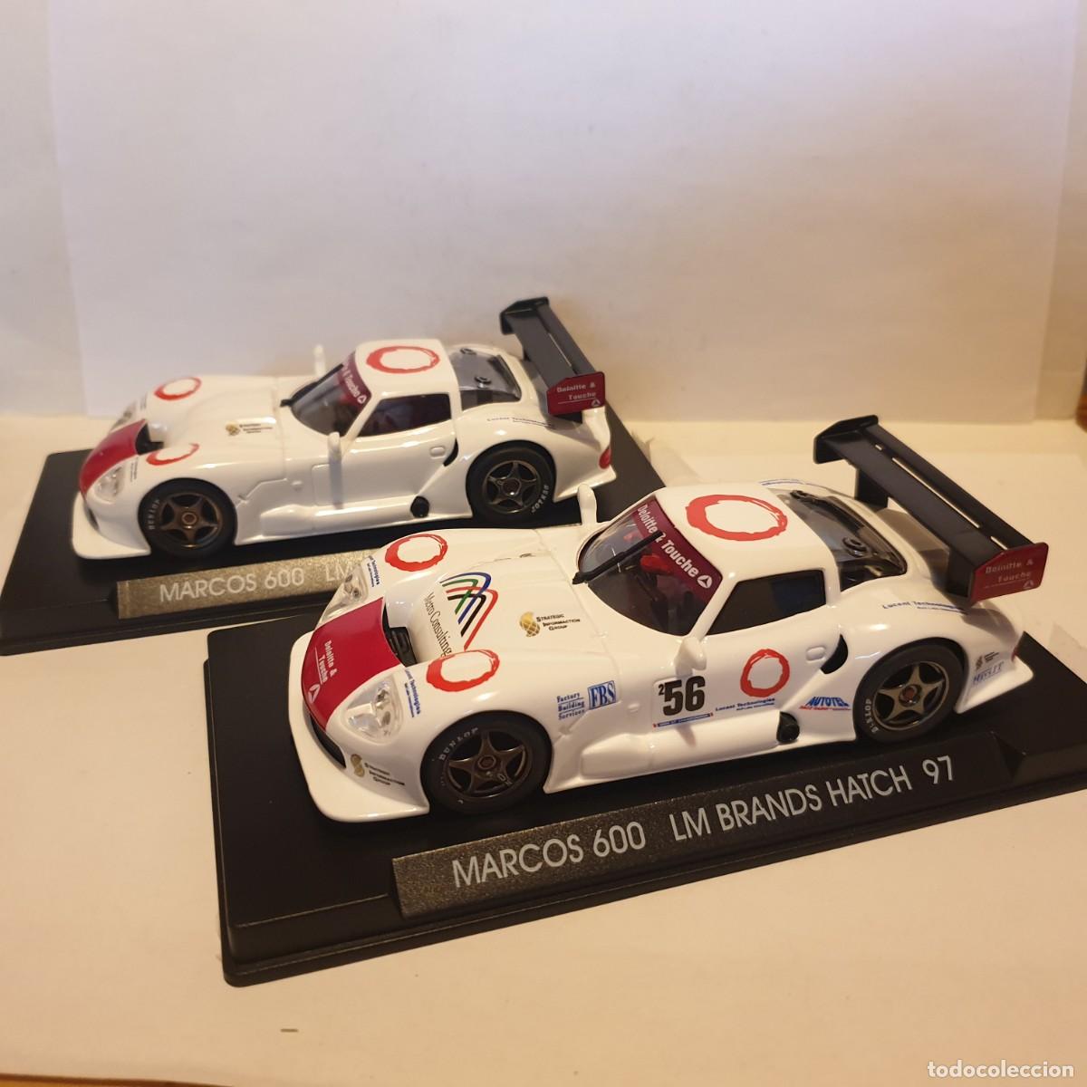 Slot Cars: SCALEXTRIC MARCOS 600 PRUEBA DE TAMPOGRAFIA DE FLY.