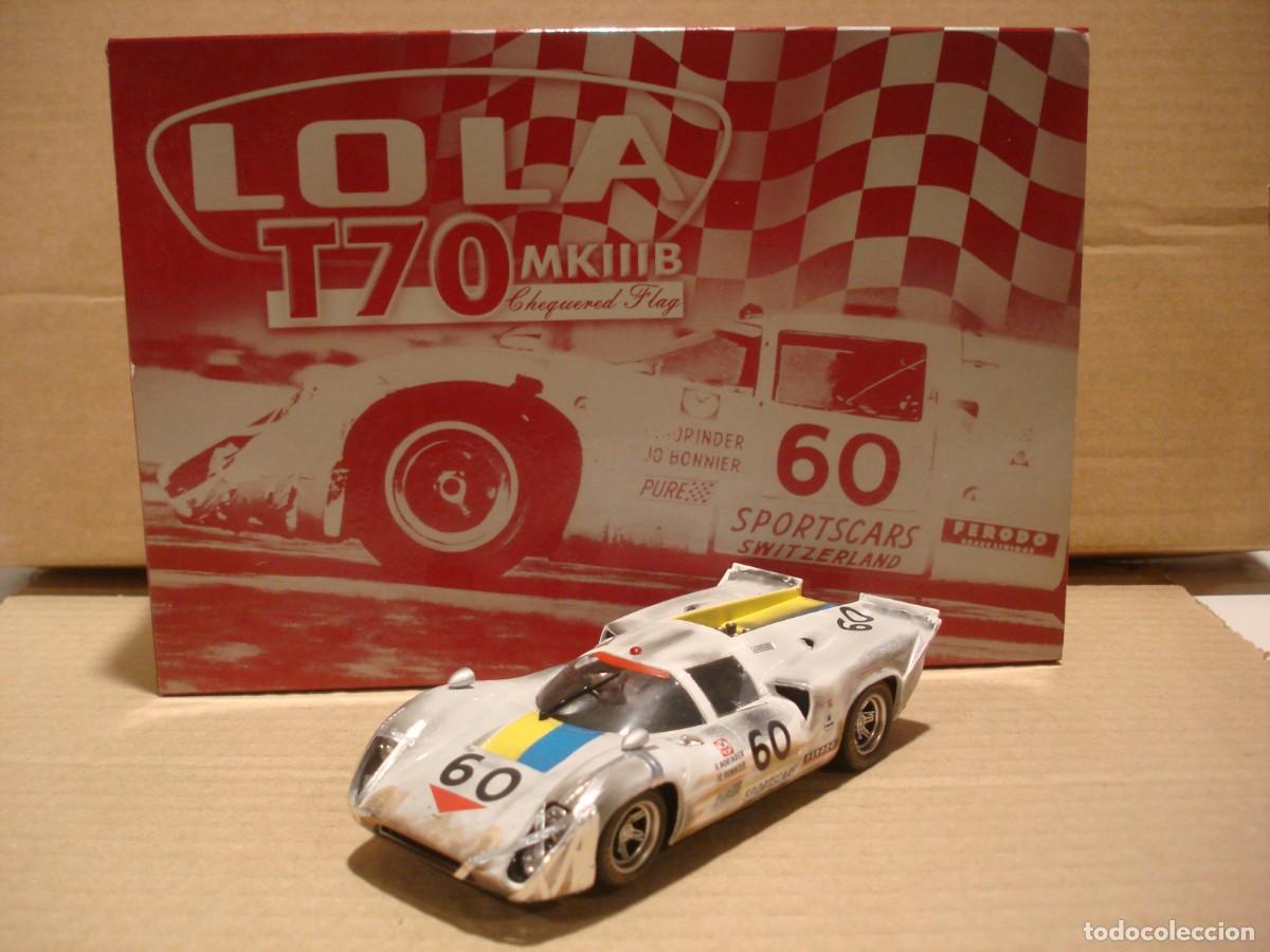 Slot Cars: FLY LOLA CHEGUERED FLAG REF Z-02 NUEVO CON SU CAJA ORIGINAL