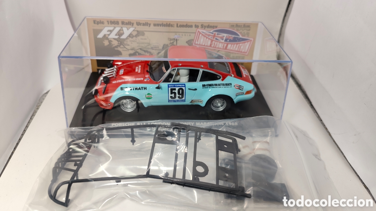 Slot Cars: FLY PORSCHE 911 LONDON SYDNEY MARATHON 1968