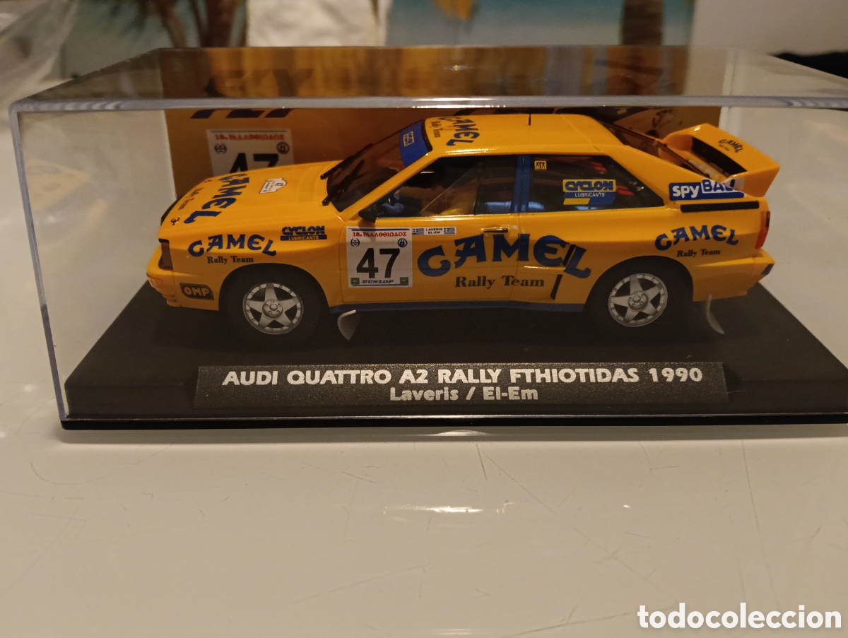 Slot Cars: Audi Quattro A2 Camel de Fly