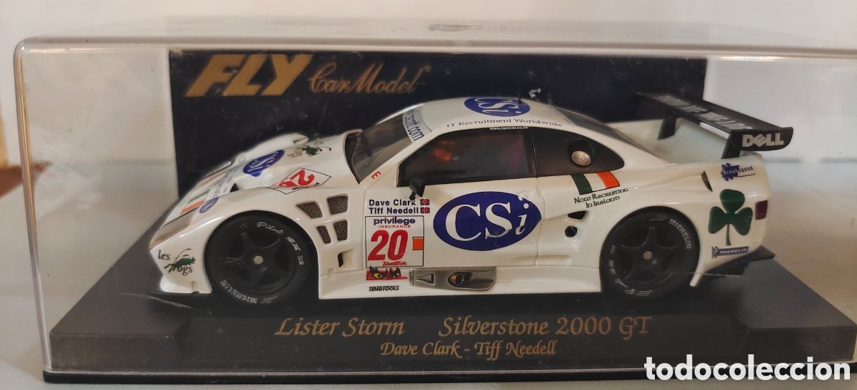 Slot Cars: Coche de Slot Fly, Lister Storm Silverstone