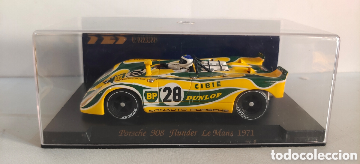 Slot Cars: Coche de Slot de Fly, Porsche 908 Flunder Le Mans de 1971