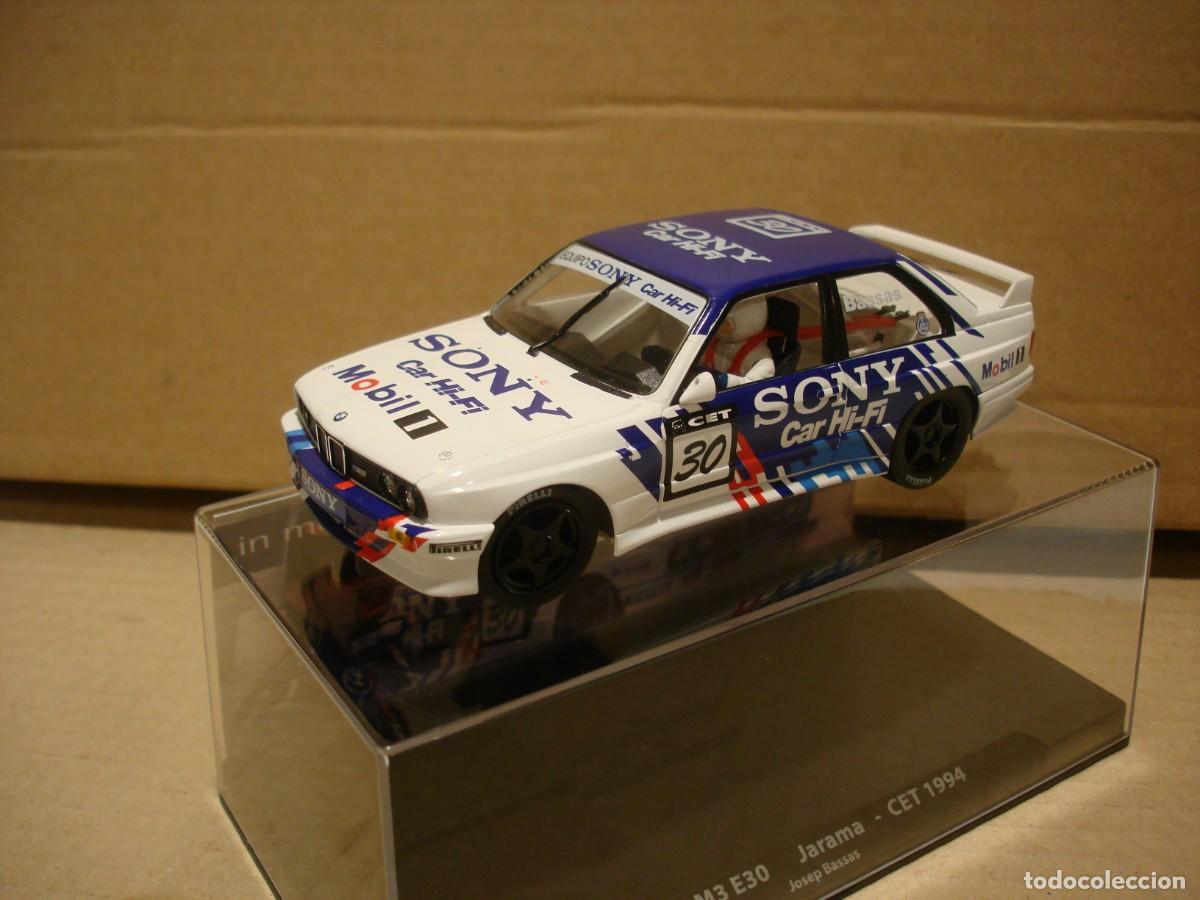 Slot Cars: FLY BMW M3 E30 JOSEP BASSAS REF 99123 NUEVO CON SU CAJA ORIGINAL