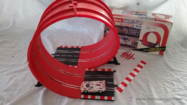 scalextric con looping