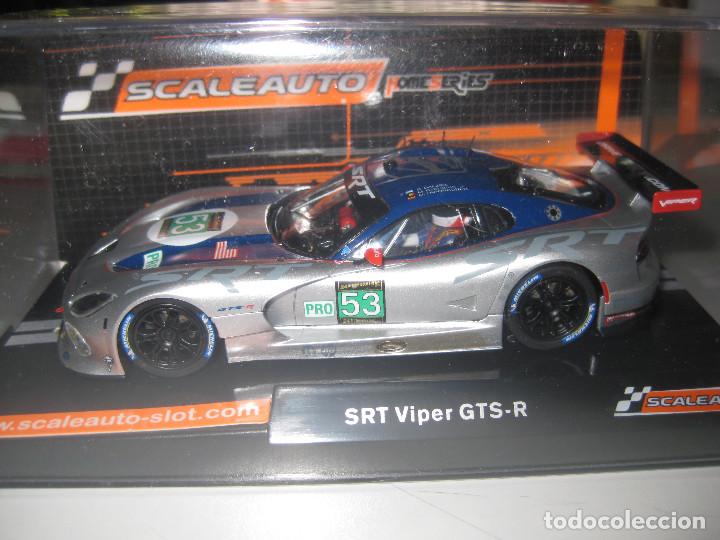 Slot Cars: OFERTA - SRT VIPER GTS-R N&ordm;53 LE MANS 2013 HOME SERIES DE SCALEAUTO