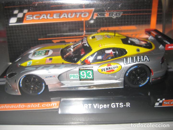 Slot Cars: SRT VIPER GTS-R N&ordm;93 LE MANS 2013 HOME SERIES DE SCALEAUTO