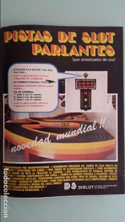 Slot Cars: Publicidad anuncio Slot a&ntilde;os 80