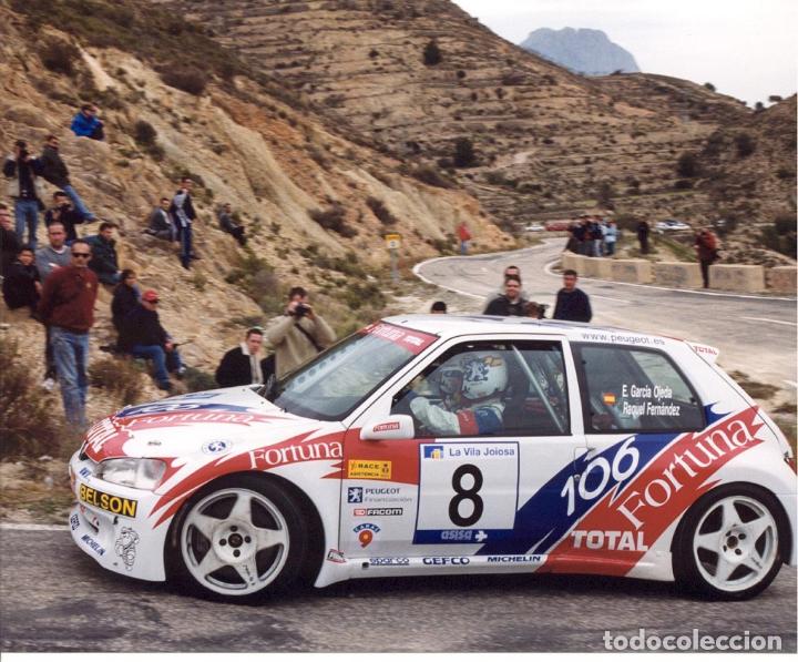C122 Decal 1:43 Garcia Ojeda PEUGEOT 106 Maxi Rally El Corte Ingles 2001 