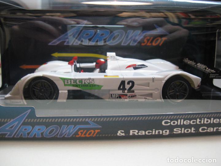Slot Cars: AR-1002A. BMW V12MR SEBRING 1999 WINNER DE ARROW SLOT