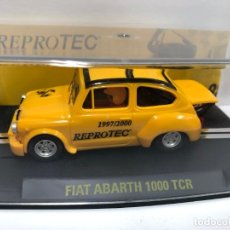 Slot Cars: COCHE FIAT ABARTH 1000 3 ANIVERSARIO 1997/2000 REPLICA SCALEXTRIC FABRICA REPROTEC CON CAJA NUEVO