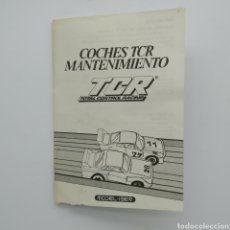 Slot Cars: INSTRUCCIONES DE MANTENIMIENTO PARA COCHES TCR DE MODEL IBER AÑO 1980. Lote 201273943