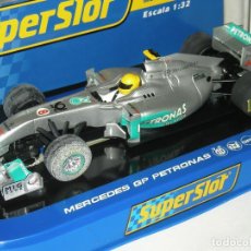 Slot Cars: F1 MERCEDES GP NICO ROSBERG SUPERSLOT/SCALEXTRIC NUEVO EN CAJA. Lote 201276711