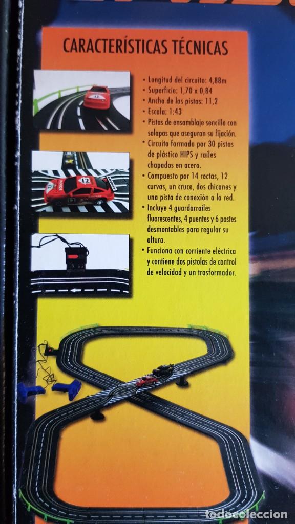 Slot Cars: RACING CHAMPIONSHIP 2007 / PISTA SLOT CARRERAS CON 2 COCHES / VER FOTOS. BUEN ESTADO. - Foto 12 - 222016415