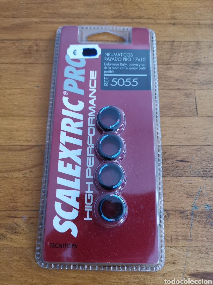Slot Cars: Neum&aacute;ticos rayado Pro 17x10 scalextric. Ref. 5055
