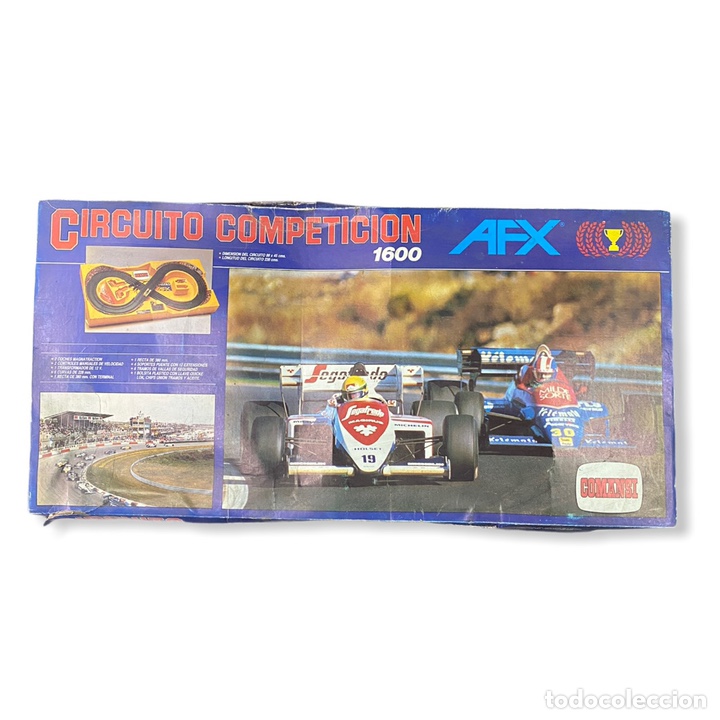 Slot Cars: Circuito Competici&oacute;n Afx 1600 COMANSI