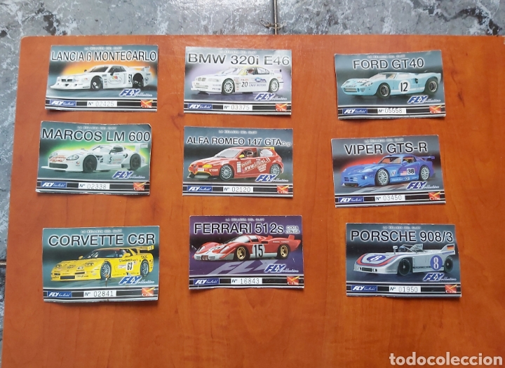 Slot Cars: Certificados edicion limitada fly tipo scalextric - Foto 1 - 253579145