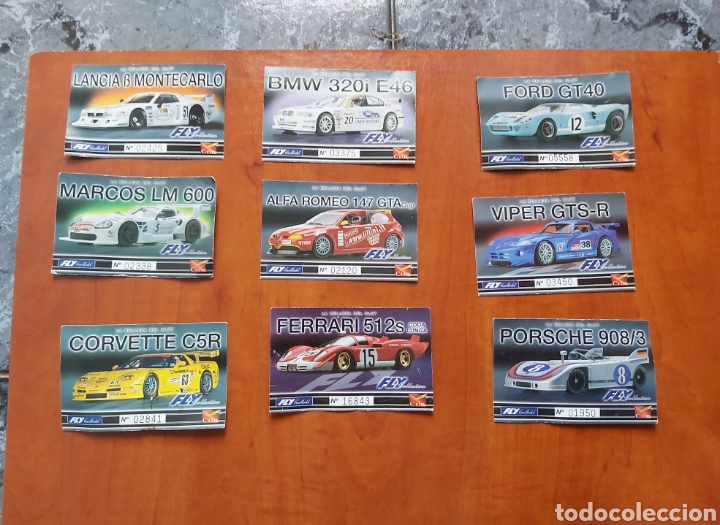 Slot Cars: Certificados edicion limitada fly tipo scalextric