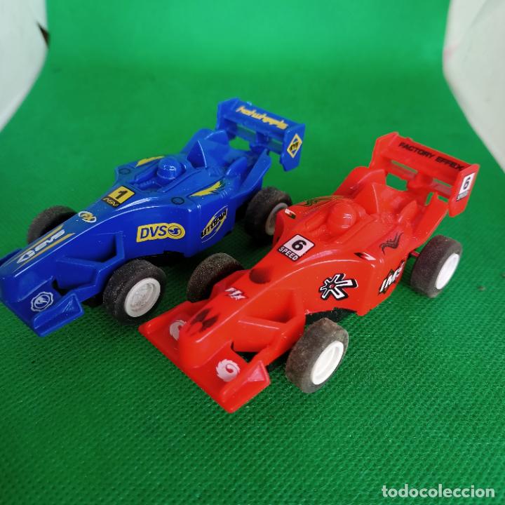 Slot Cars: Lote 2 coches Hot Wheels Factory effex Evs dvs slot cars