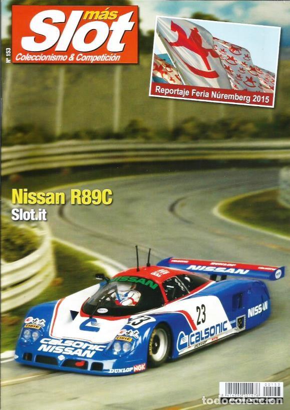 Slot Cars: REVISTA, &rdquo;MAS SLOT N&ordm;-153&rdquo;, VER SUMARIO