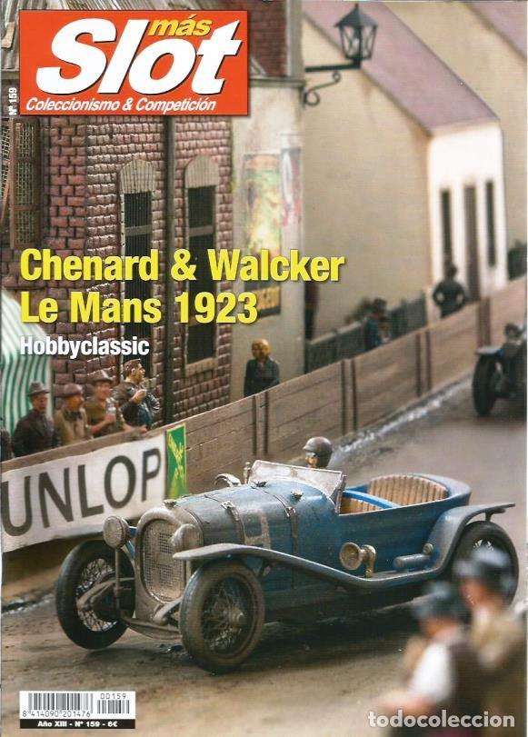 Slot Cars: REVISTA, &rdquo;MAS SLOT N&ordm;-159&rdquo;, VER SUMARIO