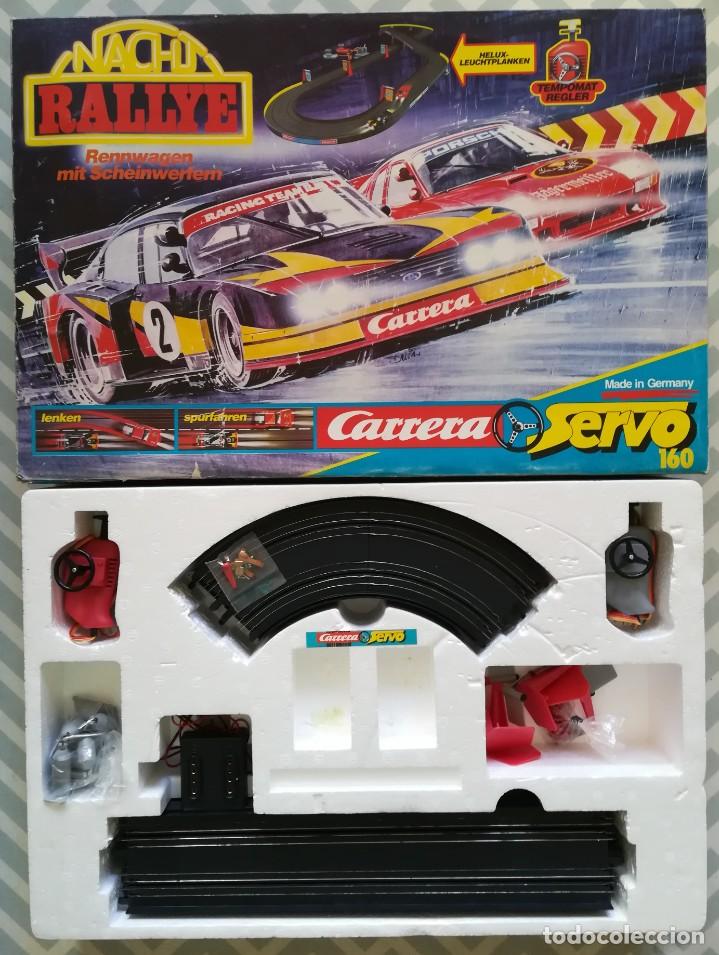 Circuit De Voiture CARRERA SERVO 160 – 4 Rails Courbes 45° – Neuf En Boîte
