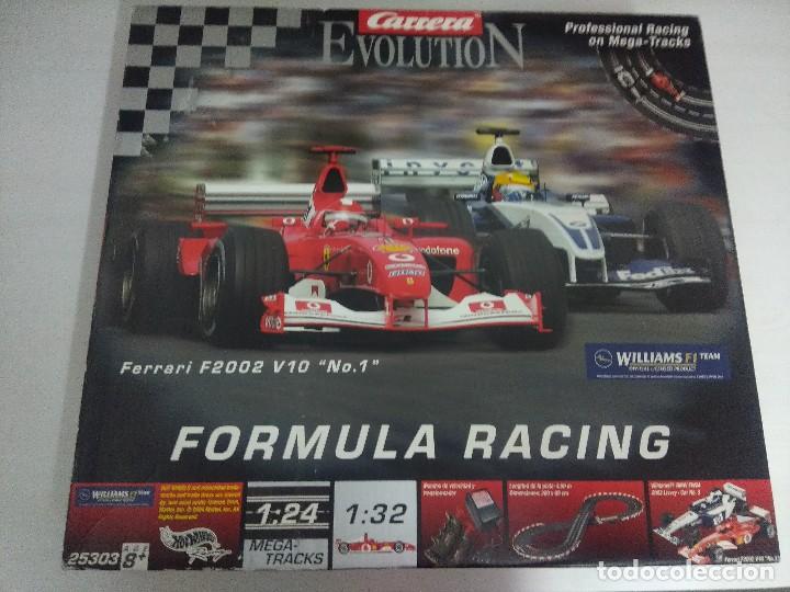 Slot Cars: CIRCUITO CARRERA EVOLUTION/FERRARI.