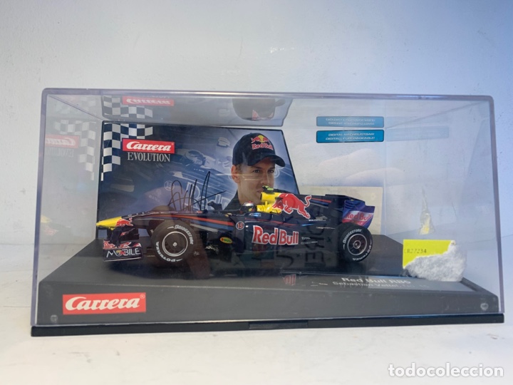Slot Cars: Red Bull RB5 Sebastian Vettel, No. 15 azul carrera evolution