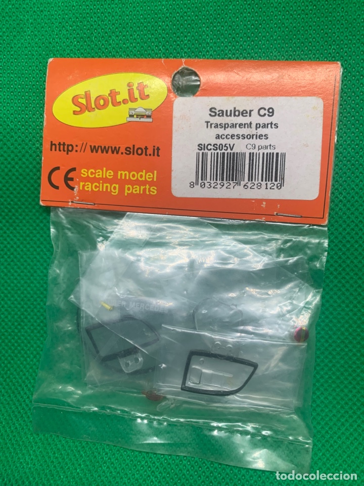 Slot Cars: BlisterSlot it Sauber C9 Trasparent parts accessories SICS05V C9 parts