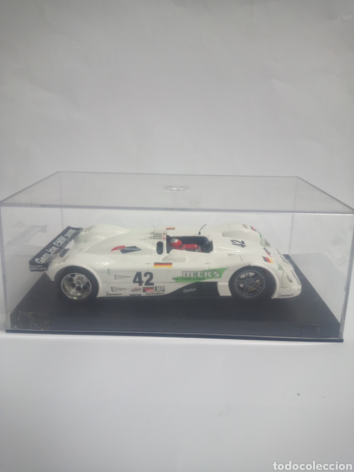 Slot Cars: Scalextric BMW V12 LMR ganador Sebring 1999