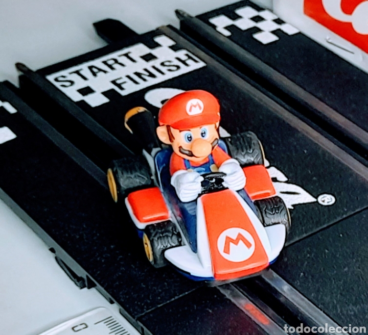 Slot Cars: BOLIDO MARIO KART- MARIO -CARRERA FIRST 1- 1/50 -PISTAS ELECTRICAS BAJA TENSION - NINTENDO