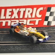Slot Cars: RENAULT R28 F1 - ING SCALEXTRIC COMPACT - PISTAS ELECTRICAS DE 1/43. Lote 357047005