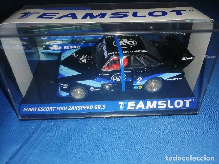 Slot Cars: FORD ESCORT MKII ZAKSPEED GR. 5 DE TEAM SLOT