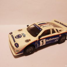 Slot Cars: SCALEXTRIC LANCIA 037 ROTHMANS REF.-4073. Lote 374901244