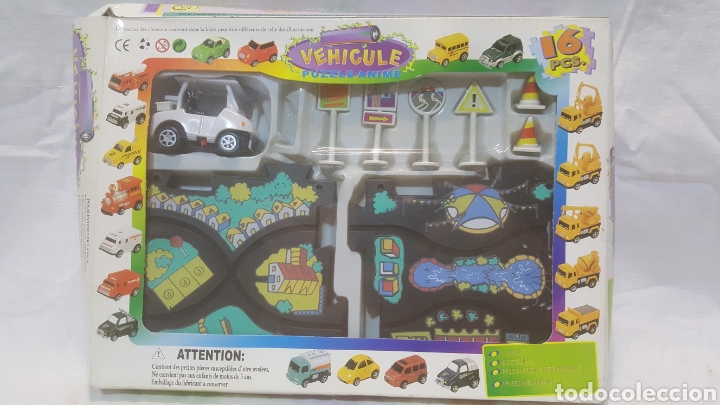 Slot Cars: PUZZLE ANIME VEHICLE ( PISTA DE COCHES) EN CAJA