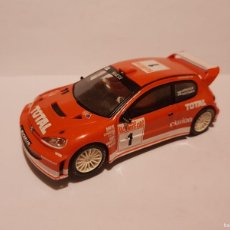 Slot Cars: SCALEXTRIC PEUGEOT 206 WRC. Lote 377599614