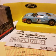 Slot Cars: SCALEXTRIC FORD GT VINTAGE. Lote 384717564