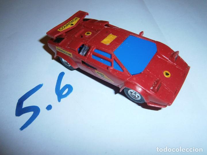 Slot Cars: ANTIGUO COCHE SLOT LAMBORGHINI COUNTACH