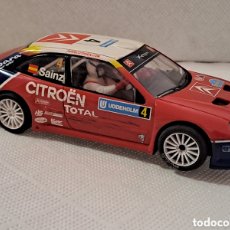Slot Cars: SCALEXTRIC COCHE CITROËN XSARA T4 WRC SAINZ 4. Lote 400482104