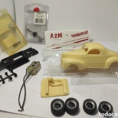 Slot Cars: SLOT KIT COMPLETO WILLYS COUPE 41 RESINA A2M. Lote 403282939
