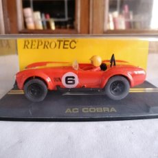 Slot Cars: REPROTEC 1/32 RT/1963 AC COBRA RIVERSIDE 66 NUEVO. Lote 403379749