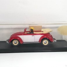 Slot Cars: SCALEXTRIC PINK-KAR VW BEETLE DESCAPOTABLE RED/WHITE REF. CV 027 SLOT CAR 1:32 MADE IN SPAIN 1/32