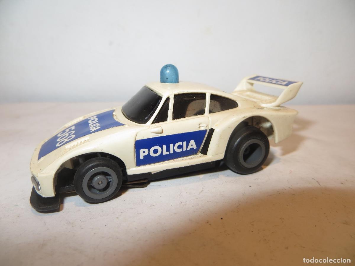 Slot Cars: PORSCHE 935 POLICIA TCR A&Ntilde;OS 80 MUY BUEN ESTADO,BARATO