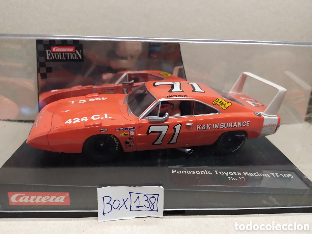 Slot Cars: Carrera Panasonic Toyota Racing no. 17 ref. 25763